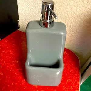🔥GREY POLISHED KITCHEN SOAP DISPENSER